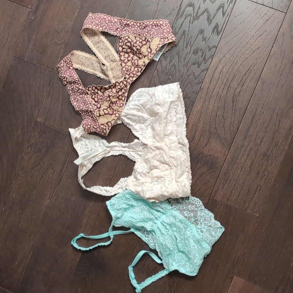 Free People/PINK Bralette Bundle